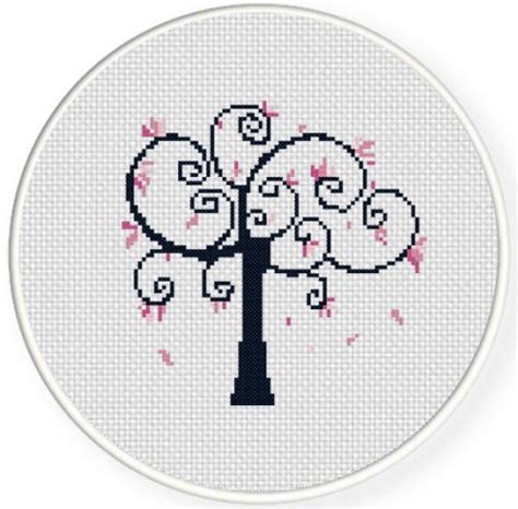 Tree Cross Stitch Pattern – Daily Cross Stitch