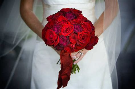 Gorgeous red rose bouquet - wedding photo by J Garner Photographer ...