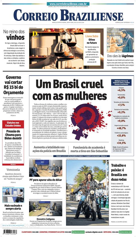 Correio Braziliense Jul Jornais E Revistas Sapo Pt