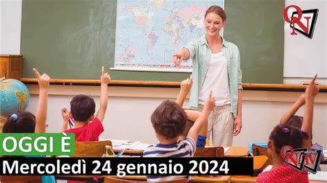 Oggi Gennaio Giornata Mondiale Dell Educazione Youtube