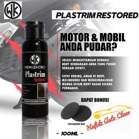 Jual Plastrim Restored Penghitam Body Motor Permanen Jadi Black To