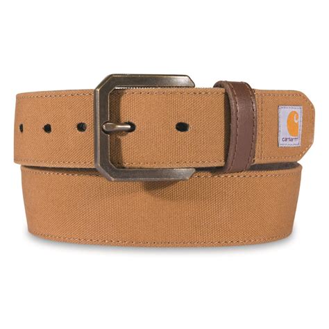 Carhartt Canvas Duck Belt 740566 Belts And Suspenders At Sportsmans Guide