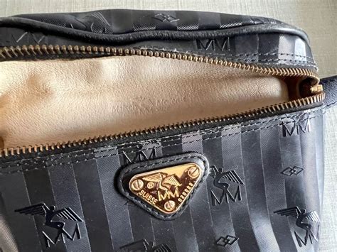 MAISON MOLLERUS BAUCHTASCHE GÜRTELTASCHE SCHWARZ GOLD Kaufen auf Ricardo