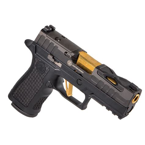 Sig Sauer P320 Carry Spectre 9mm Luger 3 9in Black Pistol 10 1 Rounds Sportsman S Warehouse