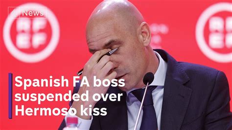 Fifa Suspends Spanish FA Boss Over Jenni Hermoso Kiss The Global Herald