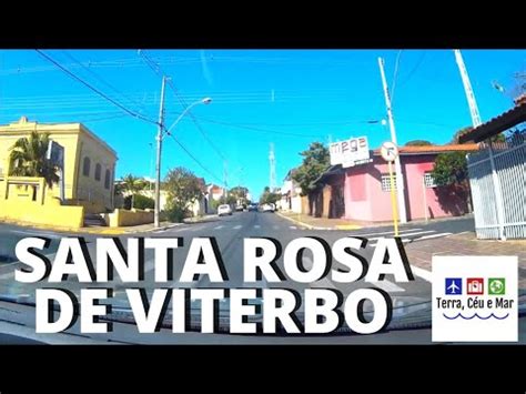 UM PASSEIO DE CARRO PELA CIDADE SANTA ROSA DE VITERBO SP YouTube