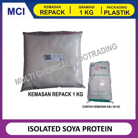 Jual Isolated Soya Protein Isp Kg Shopee Indonesia