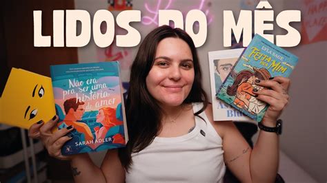 5 livros lidos em setembro lidos do mês YouTube