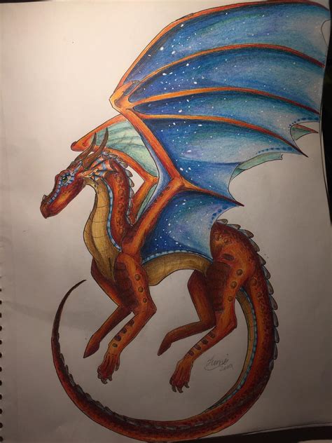 Wings Of Fire Luminescence The Rainwing By Luminescence12 On Deviantart