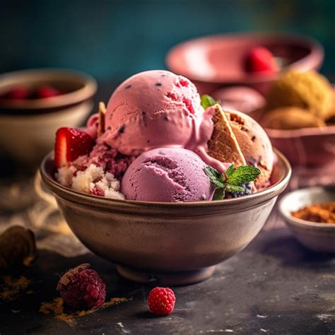 Premium Photo Gelato Ice Cream Visual Photo Album Full Of Summer Vibes And Sweet Moments