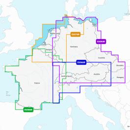 Navionics Central Europe Regular Charts