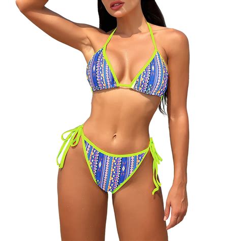 Charmgo Bikini Sets For Women Clearance Women S Printed Swimsuit With