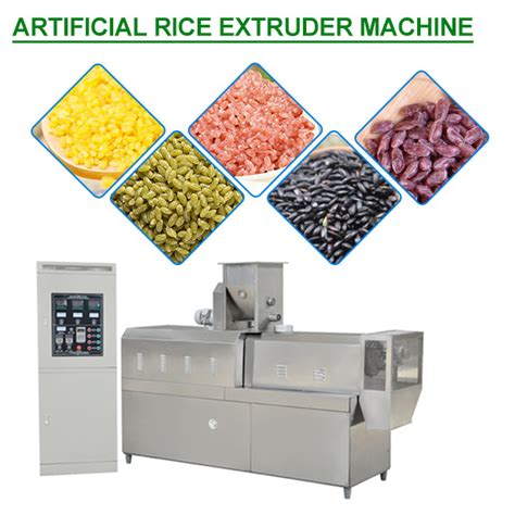 Automatic Artificial Fortified Rice Making Machine Manufacturing Plant