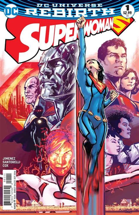 DC Comics Rebirth Superwoman 1 Spoilers Review How Did DC Rebirths