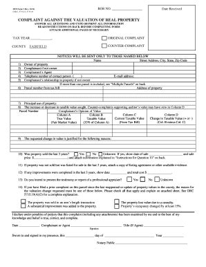 Fillable Online Co Fairfield Oh DTE Form 1 Rev Co Fairfield Oh Fax