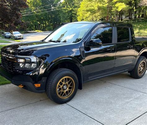 2024 Black Maverick Lariat Tremor W Aftermarket Wheels