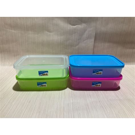 Jual Toples Plastik 700ml Sealware Plastik Kotak Warna Kotak Plastik