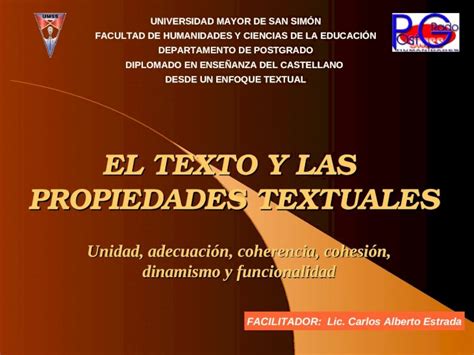 PPT El Texto Y Las Propiedades Textuales DOKUMEN TIPS 50244 Hot Sex