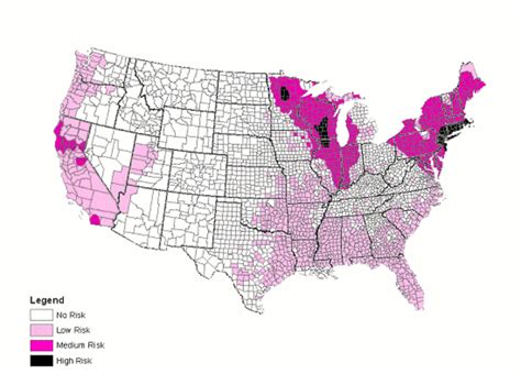 Lyme Disease 2024 Map Nelle Yalonda