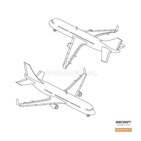 Airplane Wing Blueprint Stock Illustrations – 885 Airplane Wing ...