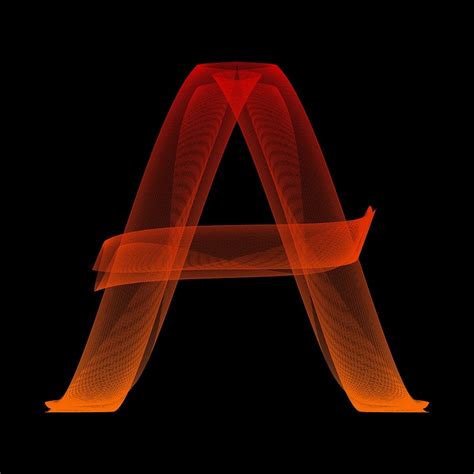 Letter A Particles · Free Image On Pixabay