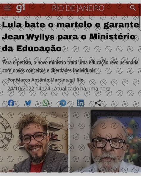 É Falso Que Jean Wyllys Será Ministro Da Educação Em Eventual Governo Lula