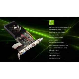 Jual VGA Card NVIDIA GEFORCE GT 730 4GB GDDR3 128bit Tersedia Merk