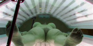 CZECHSOLARIUM Big Tits MILF Relax In Public Solarium Porn Videos