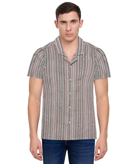 Mens Cotton Striped Half Sleeve Shirt At Rs 450 Men Cotton Shirts In