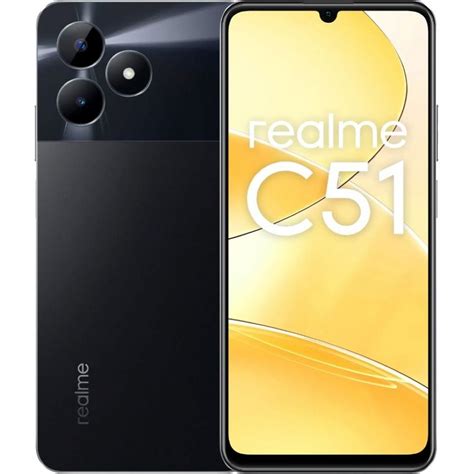 Realme C51 128 Gb 4 Gb Smartphone Carbon Black Smartphone 674