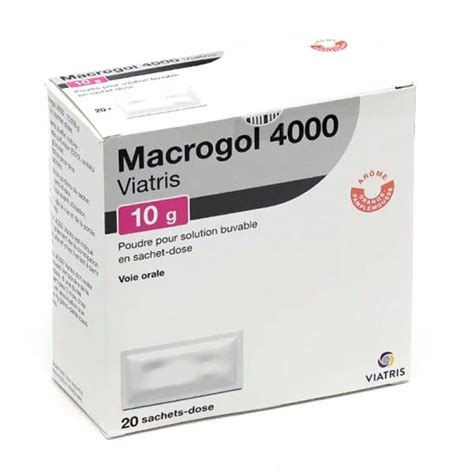 Macrogol G Laxatif Osmotique Sachets Dose