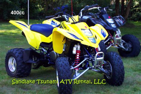 Sandlake Tsunami ATV Rental - 400cc Suzuki LTZ400 Quad