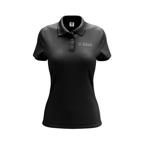 Polo K Uri Woman Negro Kauri Sport