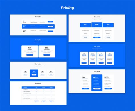 Landing Page Ui Kit Template Behance