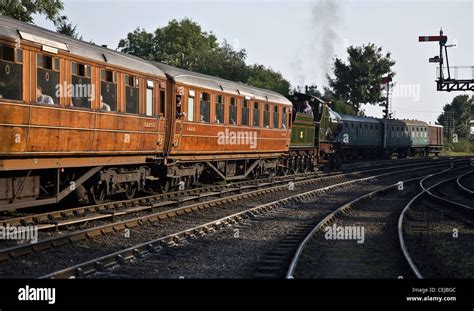 The City Of Truro Gwr 3700 Class 3440 Steam Locomotive And Vintage