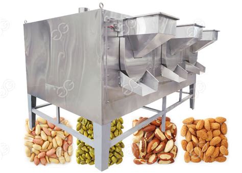 Gas Electric Pistachio Cashew Nut Roasting Machine Commercial Henan