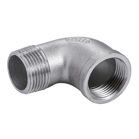 Hydraulic Fitting 5246 BENE INOX Screw In 90 Angle Stainless