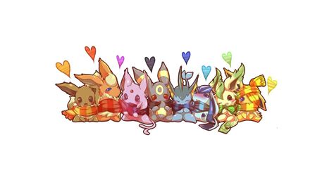 Eevee Evolution Wallpaper - WallpaperSafari