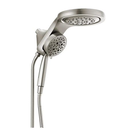 Delta HydroRain 5-Setting Two-In-One 1.75 GPM Shower Head with