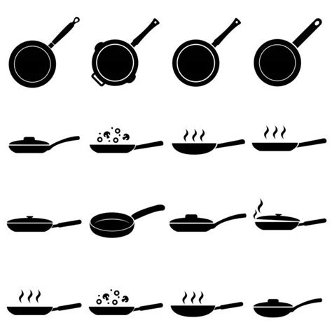 Frying Pan Vector Clipart