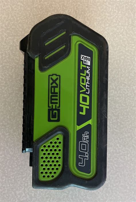 Green Works G Max Volt Ah Lithium Ion Battery Used Free