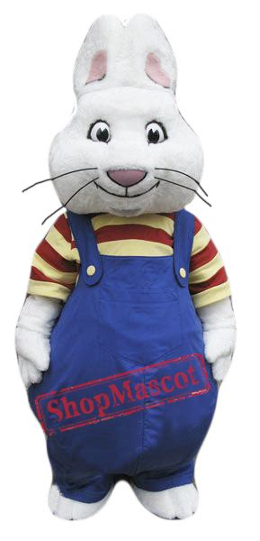 Max Rabbit Mascot Costume