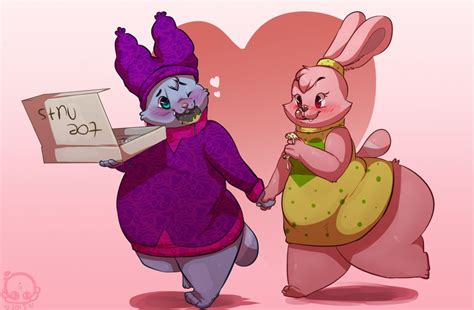 Chowder And Panini In Love