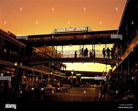 Church Street Station Downtown Orlando Florida Usa Stock Photo Alamy