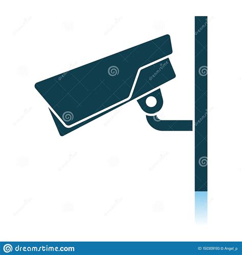 Icono De La C Mara De Seguridad Stock De Ilustraci N Ilustraci N De