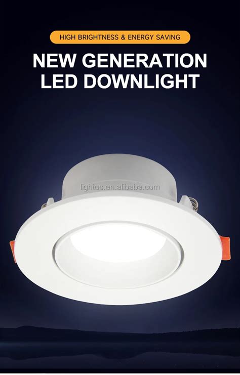 High Quality Ceiling Detachable Adjustable Angle Abs Cob W Led