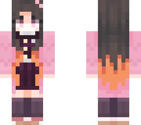 Nezuko Minecraft Skin