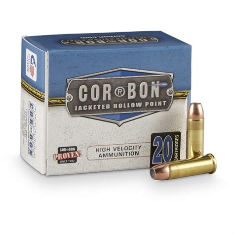 Cor Bon High Velocity Acp P Jhp Grain Rounds