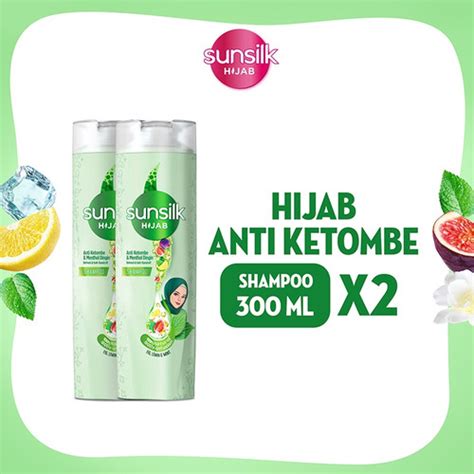 Promo Sunsilk Shampoo Refresh Anti Dandruff 320ml Anti Ketombe Twin