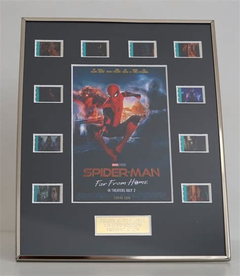 Marvel Spider Man Framed Film Cell Display With Coa Catawiki